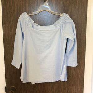 NWT- LOFT blue buttons in back- XS